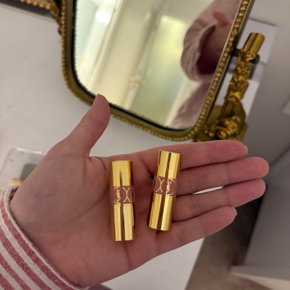 YSL rouge volupte shine lipstick